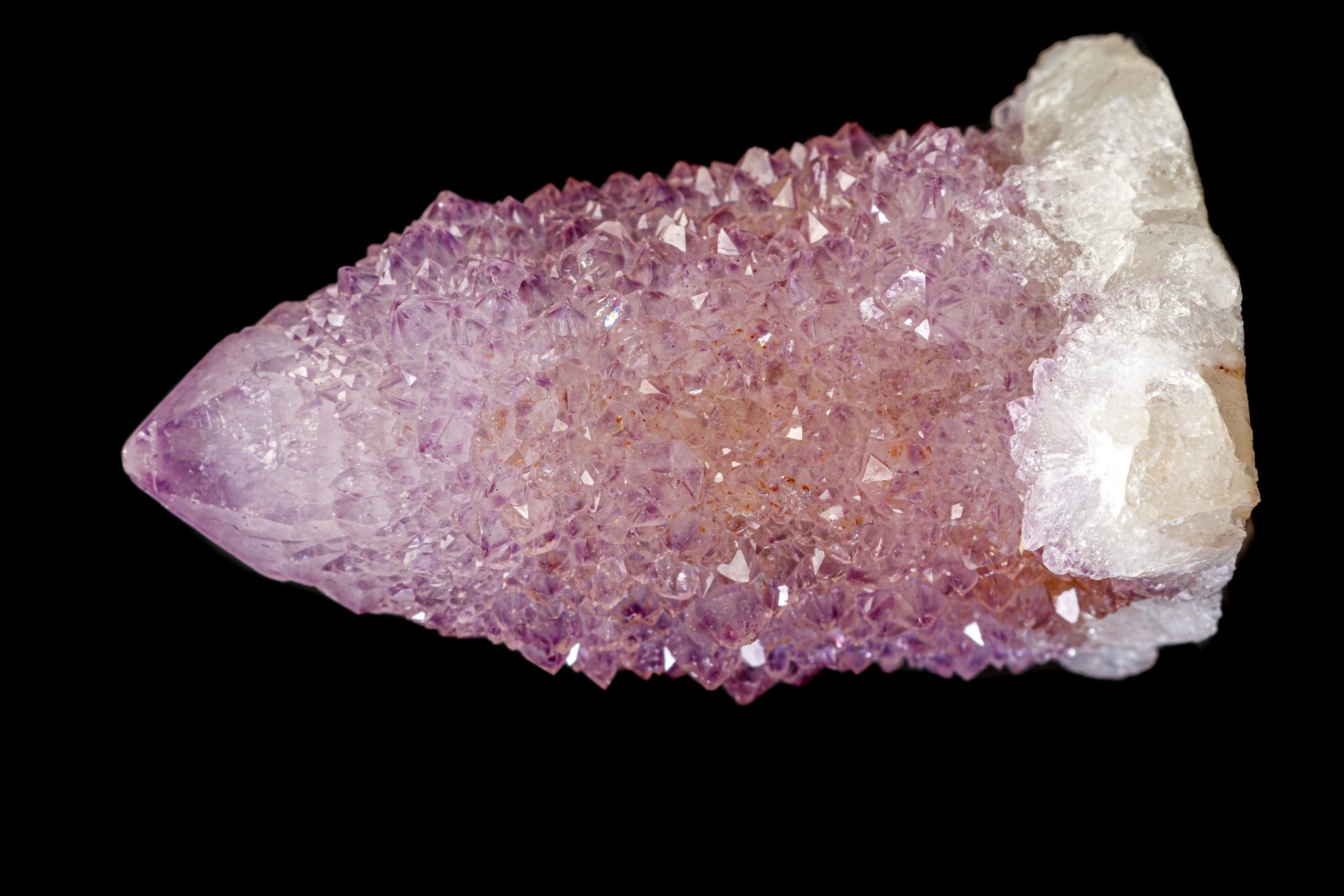 Amethyst spirit quartz for the crown chakra