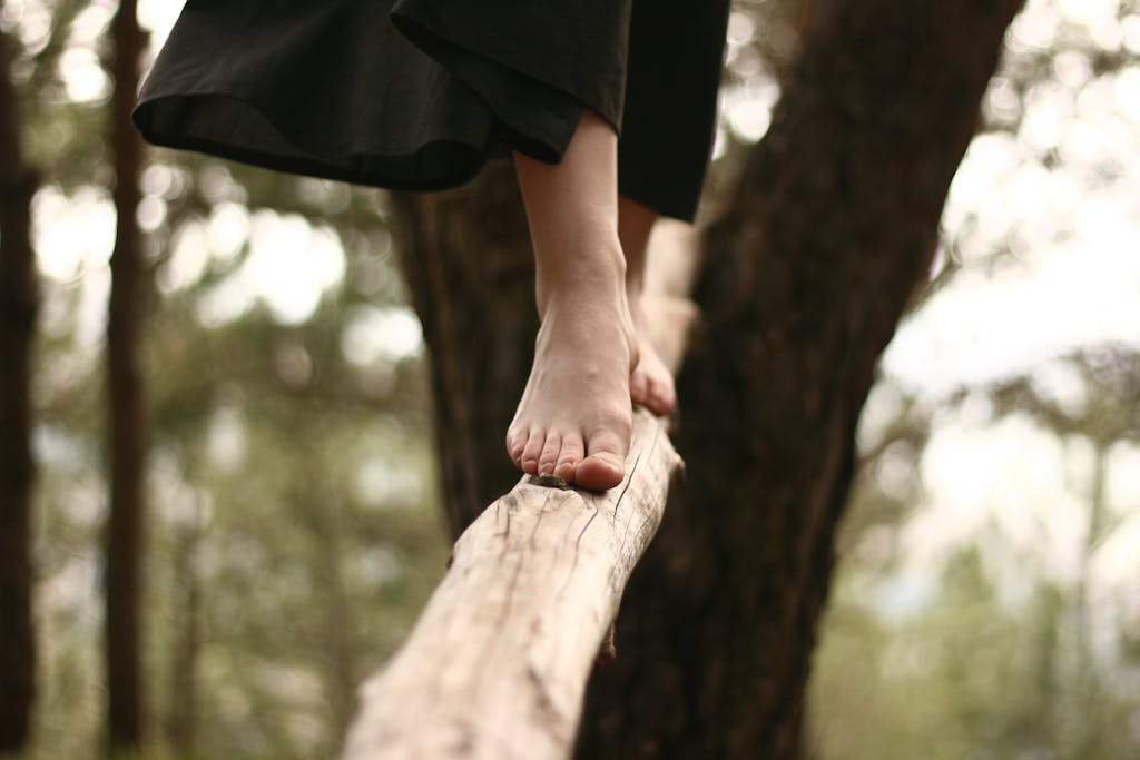 The root chakra is located at the base of your spine, but also on the soles of your feet
