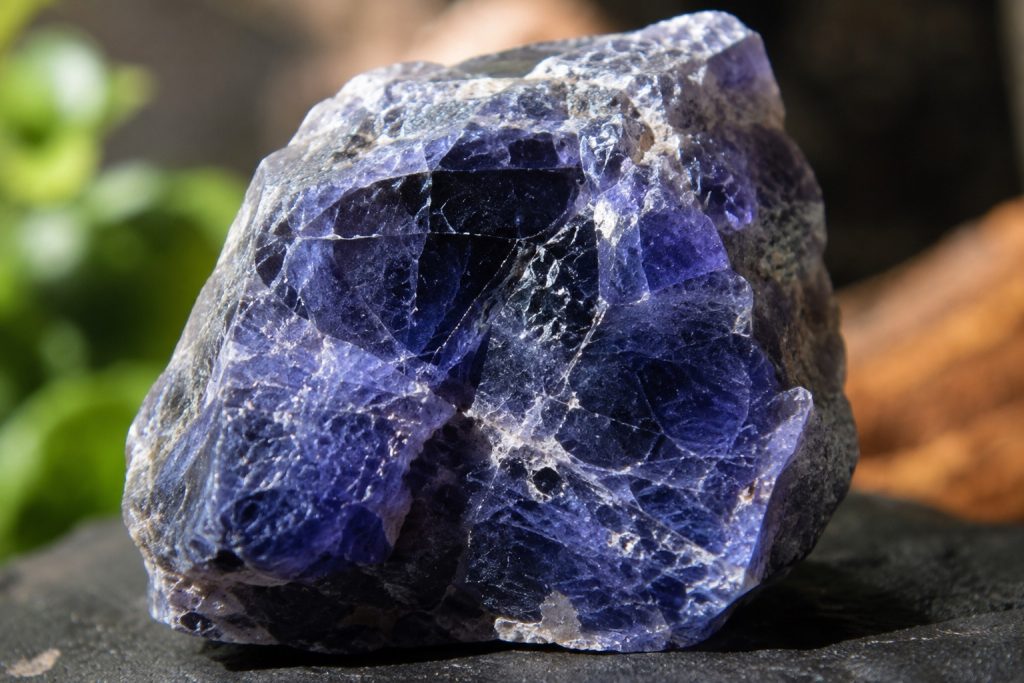 Lolite Crystal third eye chakra